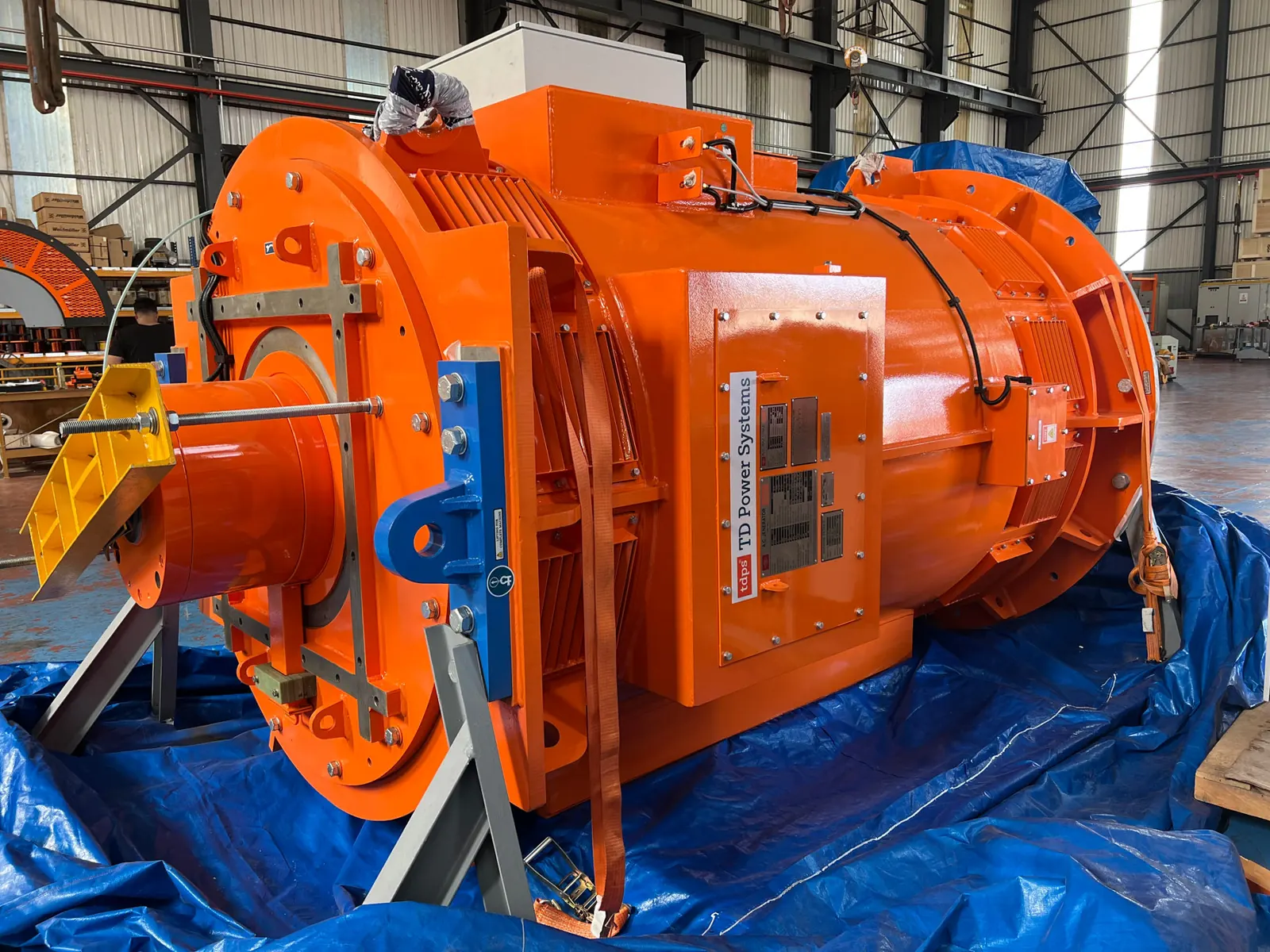 Generador de reemplazo TD Power Systems listo para embarque