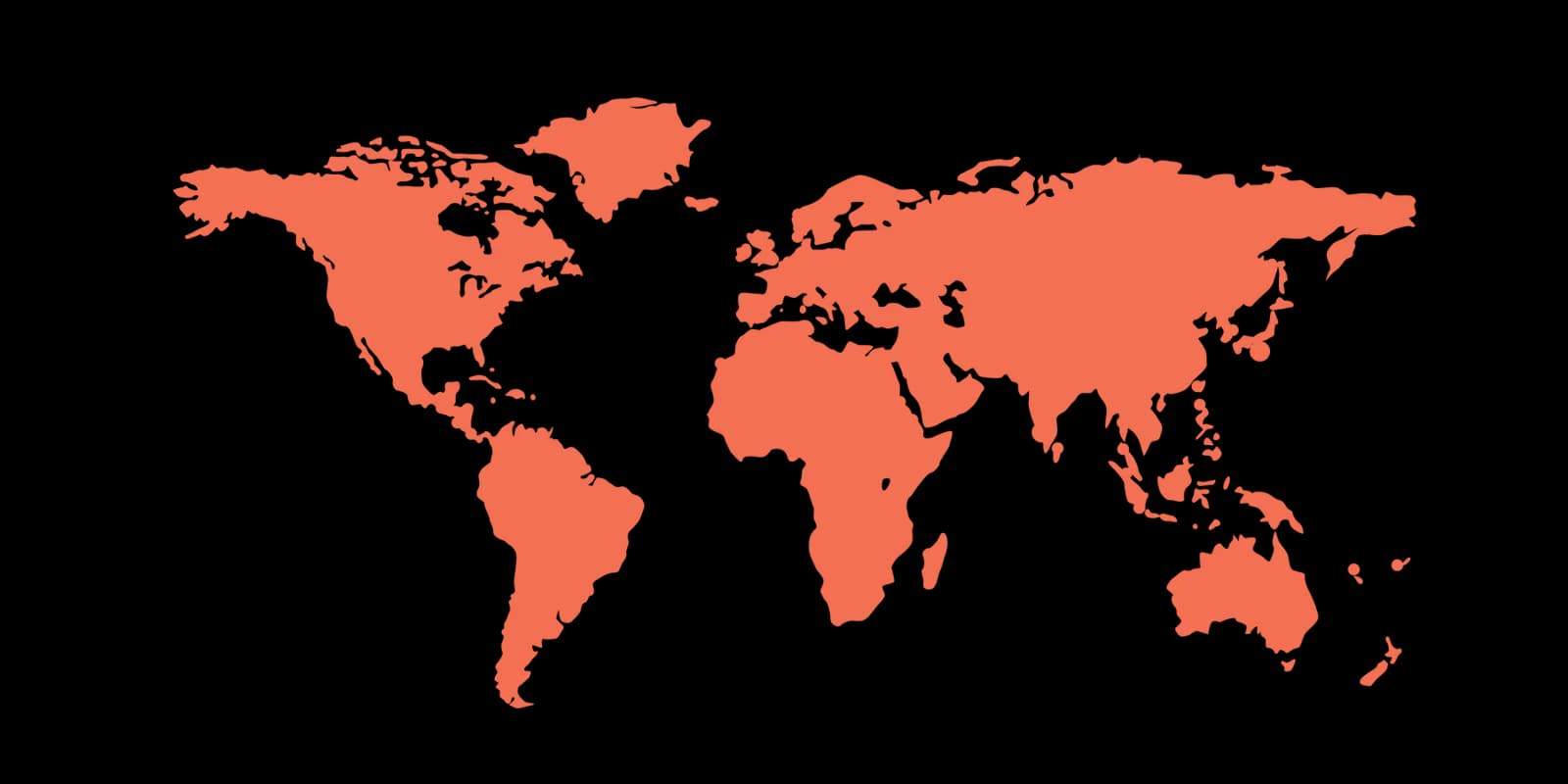 Mapa de instalaciones de generadores TD Power Systems en el mundo