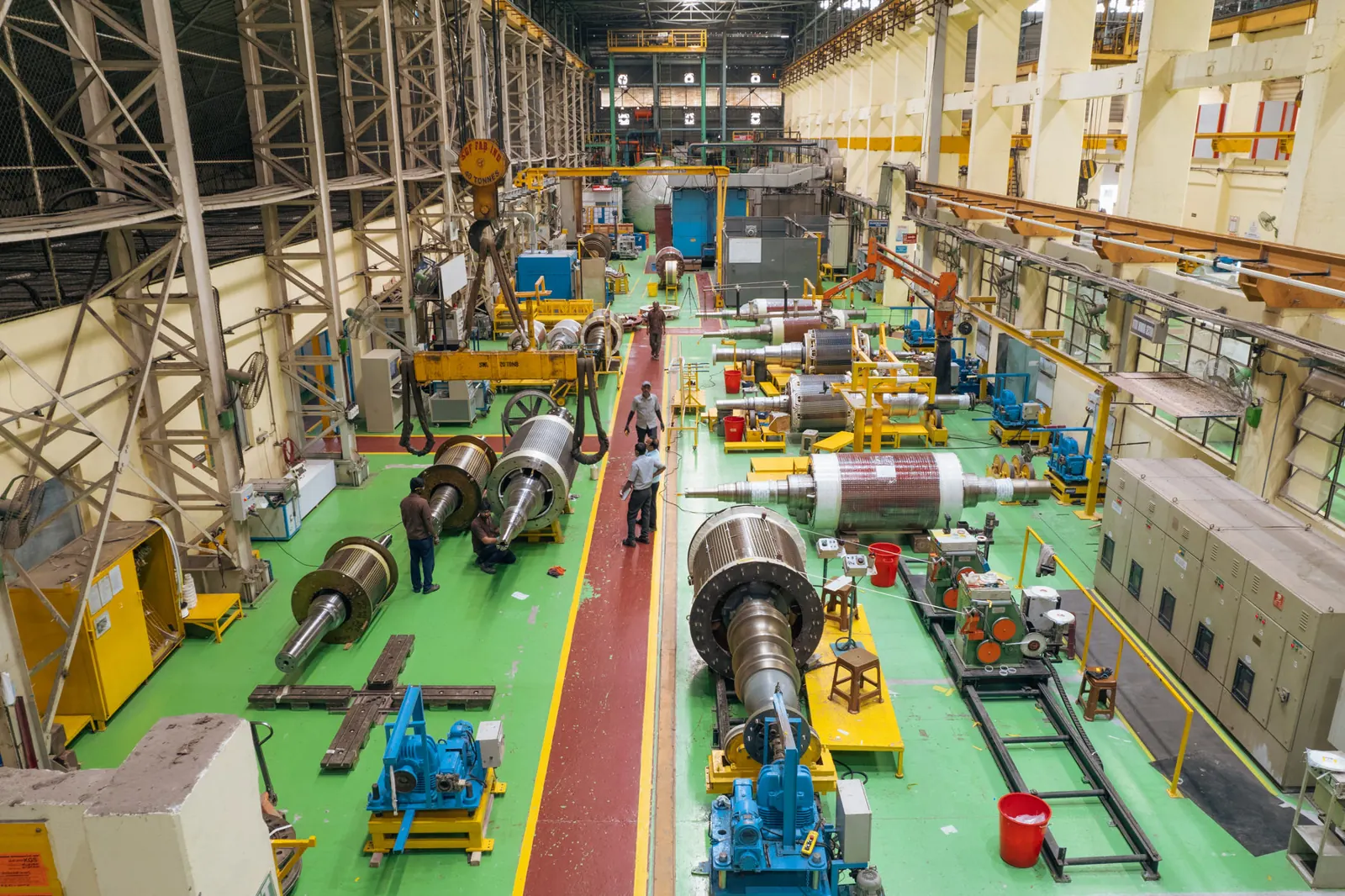 Taller de maquinado de TD Power Systems